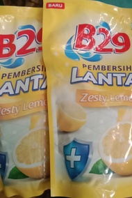 B 29 PEMBERSIH LANTAI ZESTY LEMON 750 ML