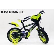 BOYS' BMX BIKE 12, 16 & 18 INCH JUMBO TIRES 3.0 INTERBIKE IC 151 M