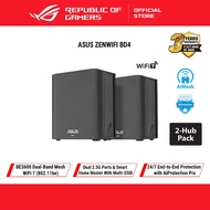 ASUS ZenWiFi BD4 Dual-band WiFi 7 Mesh, 3600 Mbps, 4900 sq.ft (2pk), Dual 2.5G Ports, Security and P
