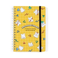SANRIO B6 Ring Notebook Kuromi 18.2×13.5×1.5cm Character 092126  
SANRIO B6 Ring Notebook Hanamaru O