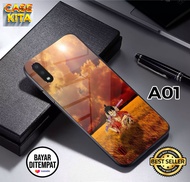 Case Samsung A01 casing hp Samsung A01 - Case Motif MONKEY D LUFFY ONE PIECE ( CASE KITA )- Pelindun