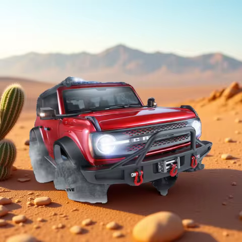 104020 Pro Max Edition 1/10 Professional Remote Control Off-Road Car 4x4 2.4G Four-Wheel Drive Extra