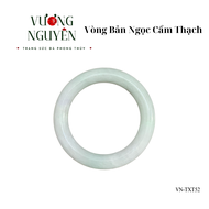 Vòng tay ngọc cẩm thạch phỉ thúy bản đũa Vương Nguyên ngọc Myanmar nền trắng điểm xanh điểm tím phớt