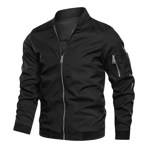 Fall Winter Quality New Men's Jackets Fashion Young Men's Jackets Baseball Clothing Bomber Jacket Ba
