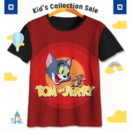 Tom & Jerry Kids T-Shirt Cute Tom & Jerry Cartoon Animation FilmV3 for Children 3D Printing for Ages