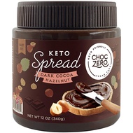 ChocZero - Keto Friendly, Sugar Free Dessert and Keto Bread Topping -  Low Carb Chocolate (1 jar, 12