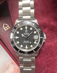 連出世紙📑盒子36mm Tudor Submariner 75190 連原裝Tudor 9315潛水鋼帶勞D勞底