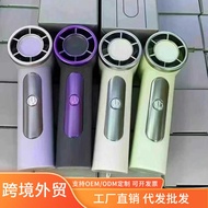 X98 Mini Violent High-Speed Handheld Fan usb Charging Digital Display Outdoor Portable Turbo Pocket 