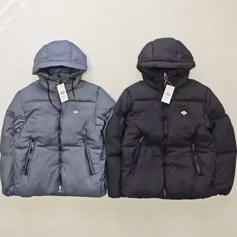 DANTON High Fluffy Windproof 10d Outdoor Thickened Hooded Down Jacket