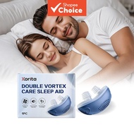 Professional Dual-Flow Sleep Aid Device (ABS/Silicone) - Gentle Airflow Keeps Airway Open & Reduces 