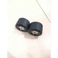 Silicone Tyre with Rim (Pair) for Sumo Robot