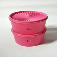 Tupperware Deco Canister 1.5L (A set of 2) - Pink