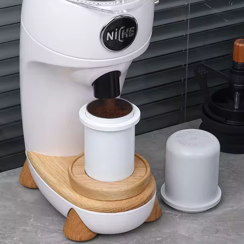 IKAPE Espresso Dosing Cup, Coffee Dosage Utensils, Compatible with All 51-58MM Portafilters, Barista