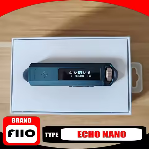 FiiO ECHO NANO Music Player Snowsky Portable Mini Lossless Mg-Al Alloy HiFi MP3 Player OLED Screen D