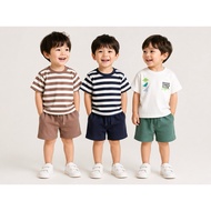 HM baby boy thigh set, Auth product, new model, comfortable machine washable fabric 2026-HM015 HM bo