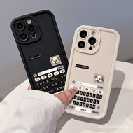 For Samsung A33 A34 A34 A52 A50 A50 A32 a02s m02s a03s A03 core A04E M04 A05 Samsung M10 A11 A12 Samsung A13 a04s A14 A15 case Chat Box Dog phone case YFR9 JBVW