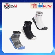 Combo 3 Đôi Tất Vớ Thể Thao, Vớ Đá Banh, Vớ Chạy Bộ Cổ Dài, Sợi Cotton Cao Cấp Chống Hôi Chân, Chống