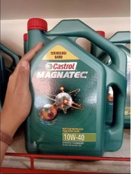 OLI MOBIL CASTROL Magnatec 10W-40 4 Liter Original produk