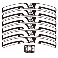 ENVER M525 26er 27.5er 29er Mountain bike stickers bicycle sticker MTB wheels decal