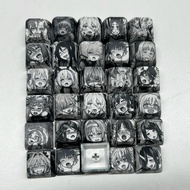 Keycap Anime Two-Dimensional Unique Keys Adapt to Mechanical Keyboard Keycap Sublimation 108 Keys