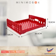U Crate Cold Room Basket Industrial Basket Bread Crate Bakul Kilang Plastik Industrial Crate Bakery 