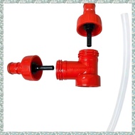 [h5bl3j6wj.ph] Plastic Bottling Kits with Carbonation Cap Tee Adapter 6.3x 9.5EVA Tube for Home Brew