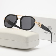 Fashionable retro double beam sunglasses men's sun visors with a high-end feel, high-end brand sungl