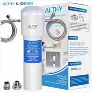 ALTHY High-Quality Water Purifier Replacement Filter Cartridge with 20000 Filter Life - White