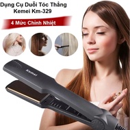 kẹp duỗi tóc đa năng kemei 329 Máy duỗi tóc Đa năng Kemei KM-329 Máy Ép Tóc 4 Mức Chỉnh Nhiệt Kemei