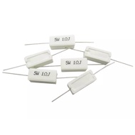 5W 10W 20W Cement Resistor Chalk Resistor 5 Watt 10 Watt 20 Watt 1 10 100 1k 10k 100k Ohm
