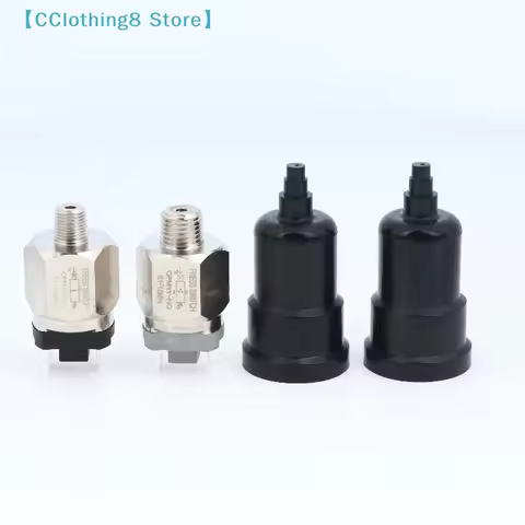 G1/8 G1/4 Automatic Controller QPM11 NO NC Adjustable Air Pressure Switch 0.1-1Mpa Hydraulic Diaphra