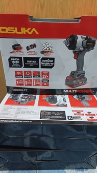 OSUKA OSID832-P1 บล็อกไฟฟ้าไร้สายไร้แปรงถ่าน Brushless Cordless