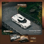 Koenigsegg CC850 WHITE TARMAC GLOBAL64 1/64 DIECAST MODEL