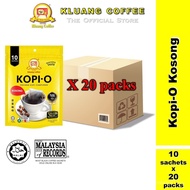 Cloud Top Black Coffee Cup TV Kopi O Kosong (10 Packs x 20 Boxes) Kopi Cloud Top Cup TV
