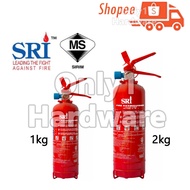 SRI ABC DRY POWDER PORTABLE FIRE EXTINGUISHER SIRIM CERTIFIED FIRE EXTINGUISHER 1KG 2KG