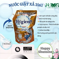 Nước Giặt HYGIENE Thái Lan 1400ML - Nước Giặt Xả Làm Sạch Vải Lưu Hương Lâu