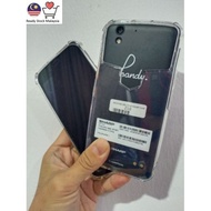 Infocus VHZ T1 M370 Soft Transparent Shockproof Anti drop TPU Phone Case back Cover & HD Clear Tempe