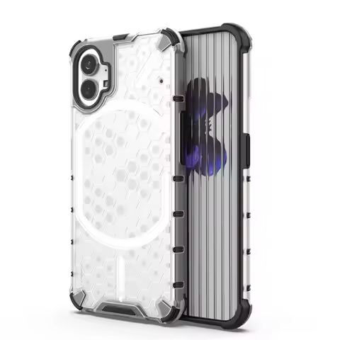 For Nothing Phone (1) 1 Case Transparent Hard Back Cover Soft Silicone Frame Shockproof Case For Not