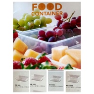 Felton 1000 Rectangular disposaple plastic food container ( 50sets +-) Felton