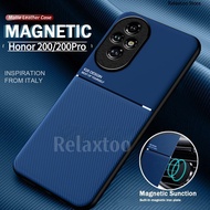 Honor200 Pro 2024 Leather Matte Casing For Honor 200 Pro Lite 200Pro 200Lite 200Honor Honor200Pro 5G