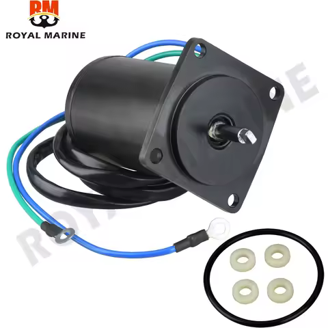 67F-43880 Tilt Trim Motor For YAMAHA Outboard 75HP 80HP 90HP 100HP 2-Wire 12V 4Bolt Sierra 10862 67F