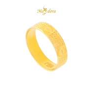 MASDORA Cincin Belah Rotan Screw Mark Cutting Ring Emas 916