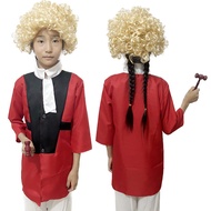 Children Judge Costume cosplay Lawyer Professional Experience Game Costume Halloween Lawyer Costume