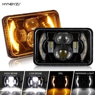 HYNBYZJ 120W 6X4inch LED Headlights Projector High Low Beam Work Light For H4651 H4652 H4656 H4666 C