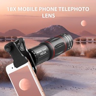 ☄₪APEXEL Universal 18x25 Monocular Zoom HD Optical Cell Phone Lens Observing Survey 18X Telephoto Le