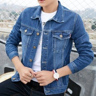 ✗❤ jaket jeans 2019 lelaki baru denim longgar gaun trend musim semi kemeja kacak Korea