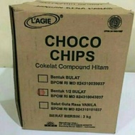 GOSEND Special! Lagie Chocolate Choco/ Half-Round Chocolate Chip/ 3 kg kilo/