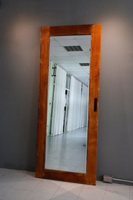 鄉村工業風穀倉門片(單面)立身鏡門片/拉門/櫥櫃門/房間門/浴室門