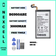 NEXCELL Bateri Serasi untuk SM Galaxy S8 G950 G9500 G9508 G950F Battery Bateri BG950ABE ( 3000mAh )