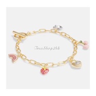 Preorder 🇨🇦Coach outlet代購 新款 草莓系列🍓  Strawberry Heart Charm Bracelet